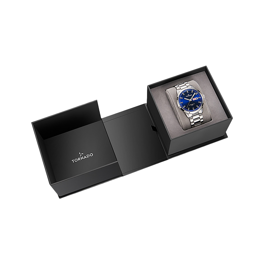 SPECTRA Analog Blue Silver