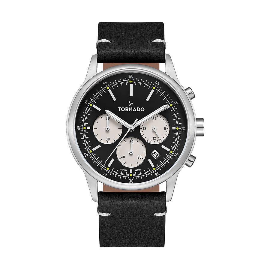 Classic Multi Function Black Silver