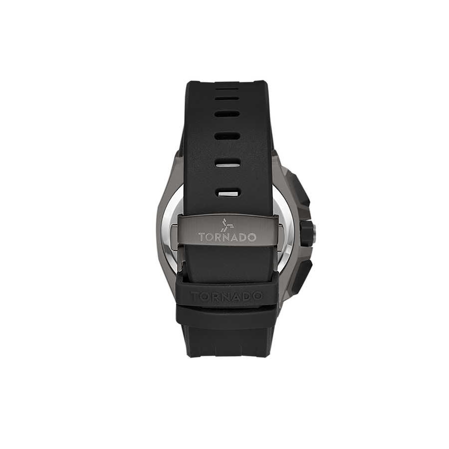 LUMINA CHRONOSPHERE Chronograph Black and Gunmetal