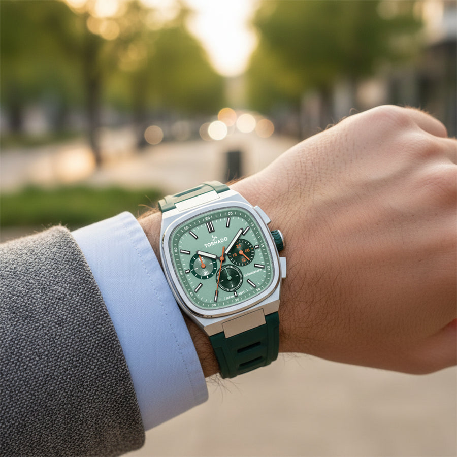 ARISTROCRATE Chronograph Green